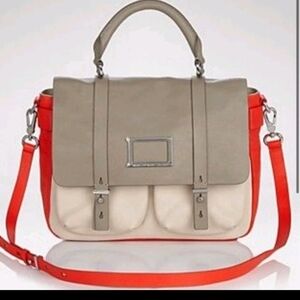 Marc By Marc Jacobs Colorblocked Leather Satchel